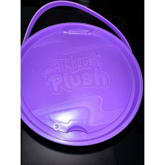 Airbrush Plush Squish Pals Narwhal Storage Can Stencils Paint Age 6+ - Picture 5 of 6